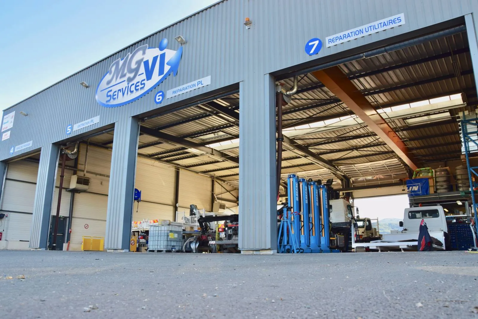 Atelier européen de réparation poids lourds